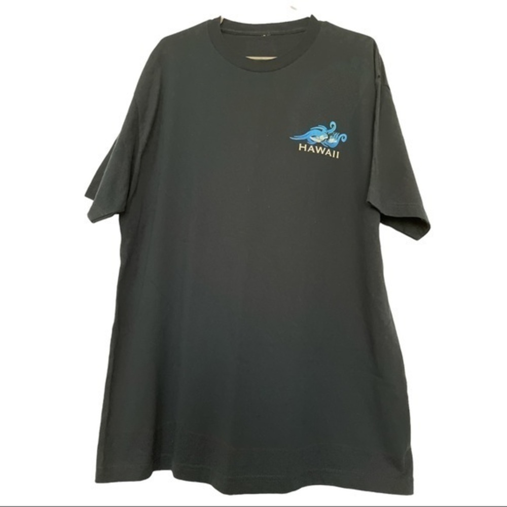 Hawaii Graphic Shirt Navy Blue SZ XXL EUC #6777